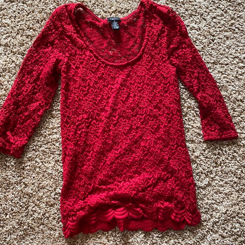 Lace shirt